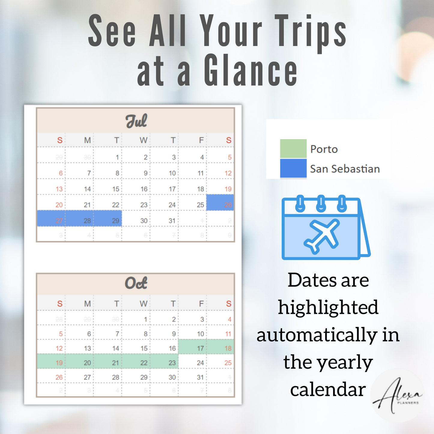 All-in-One Travel Planner | Google Sheets Template for Budget, Itinerary & Packing