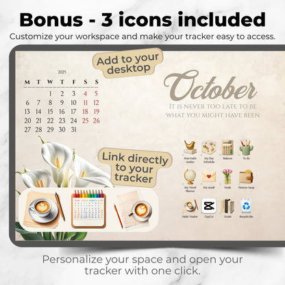 Annual Habit Tracker – Google Sheets Template | Automated Progress Dashboard