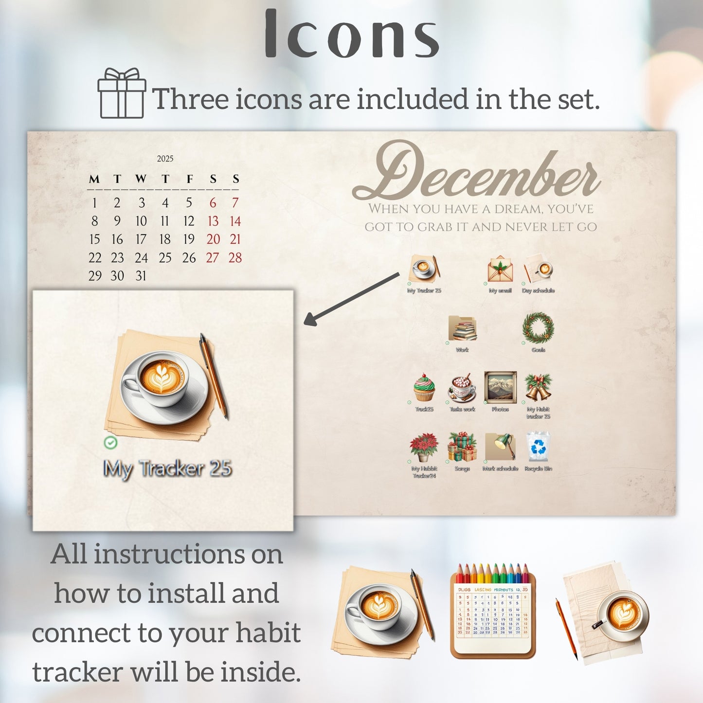 Annual Habit Tracker - Spreadsheet Template for Google Sheets